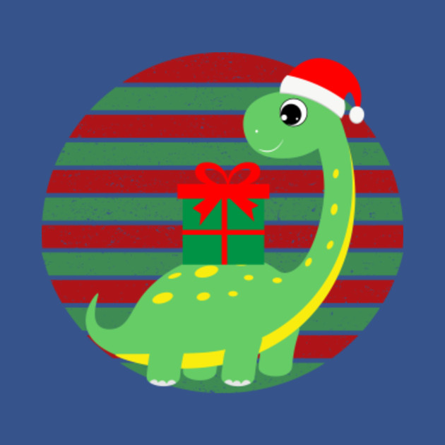 Disover cute dinosaur christmas - Cute Dinosaur Christmas - T-Shirt