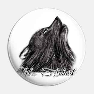 The Soloist - Howling Wolf Pin