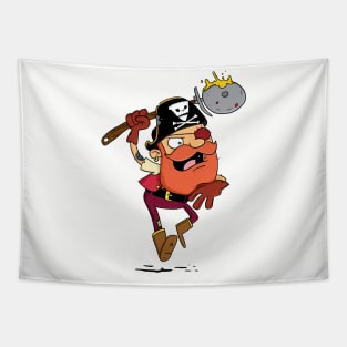 Pizza Pirate - Snack Attack Tapestry