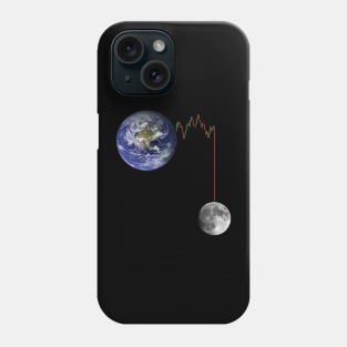 To the moon! Phone Case