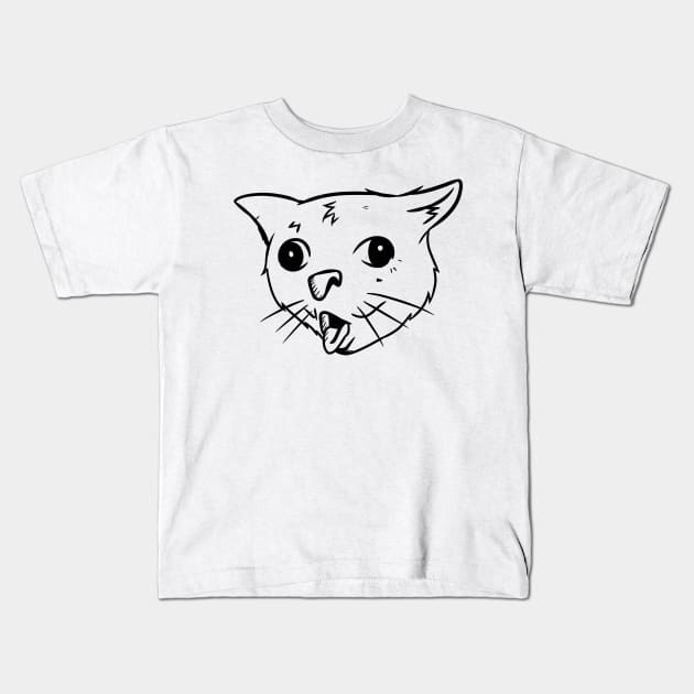 Cat Memes Kids T-shirts