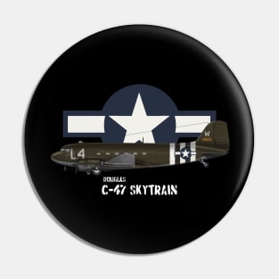 Douglas C-47 Skytrain Pin