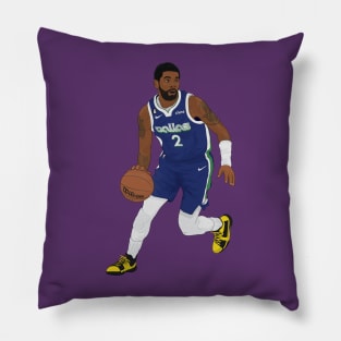 Kyrie Irving digital illustration Pillow