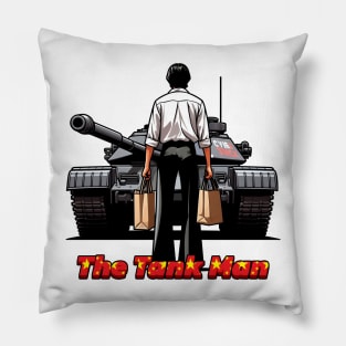 Tank Man Pillow