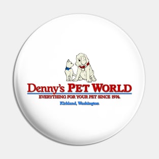 Denny's Pet World Pin