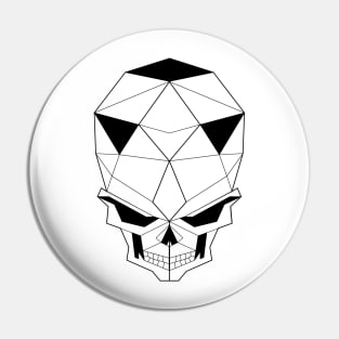 Geometric ULTRAS Skull Pin