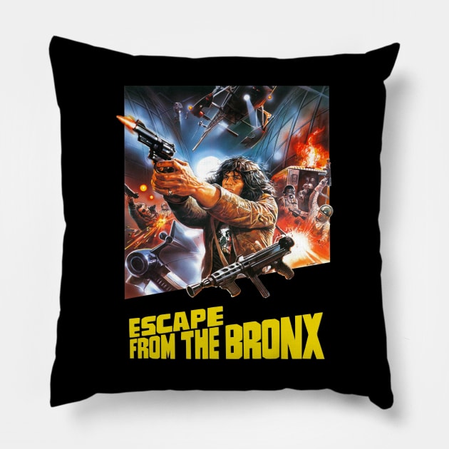 Mod.1 Escape from the Bronx Pillow by parashop