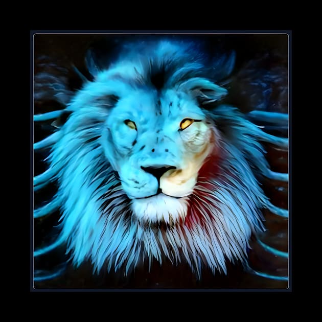 SURREAL LION #5 by ALLTHINGSMINv