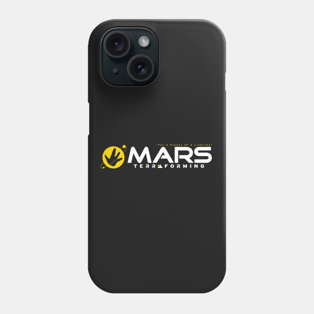 Mars Terraforming Phone Case by Captain_RibMan