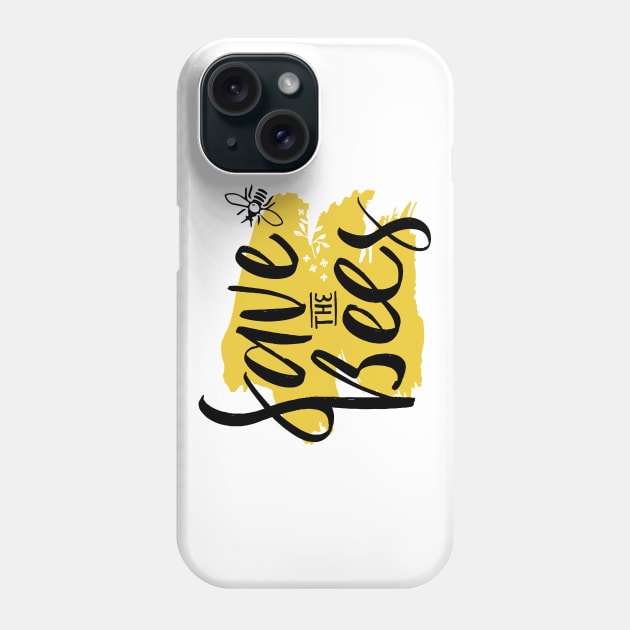 Save the Bees Phone Case by holger.brandt