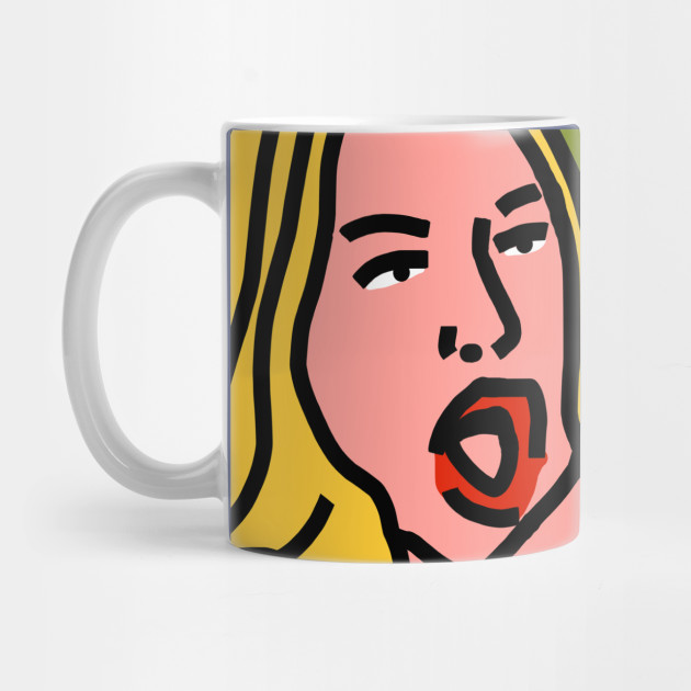 Woman Yelling Meme Detail Girl Mug Teepublic Au