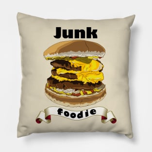 Junk Foodie! Pillow