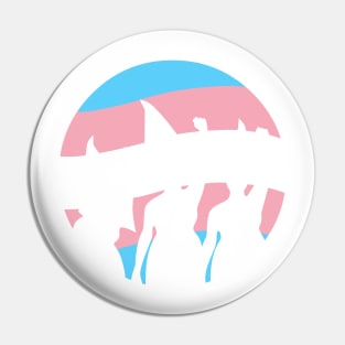 Witches Vote-Trans Pride! Pin