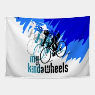 My kinda wheels Tapestry