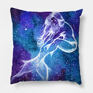 Galaxy Mermaid Pillow