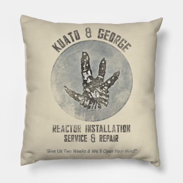 Start That Reactor! Pillow by ModernPop