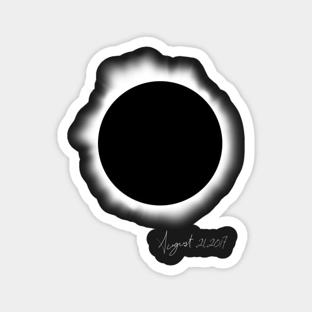 Solar Eclipse 2017 Magnet by beta