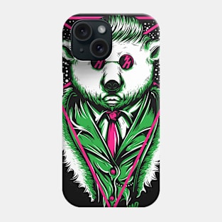 Squad Goals, Bear, Wildlife, snowboarding, snow holiday Phone Case