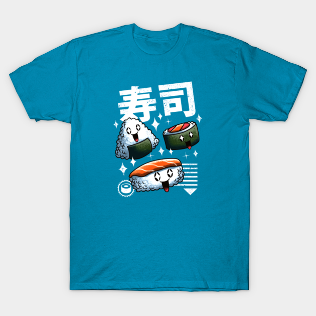 Japan Style Cute Sushi Kawaii Design Crative Tees Sushi Kawaii T Shirt Teepublic