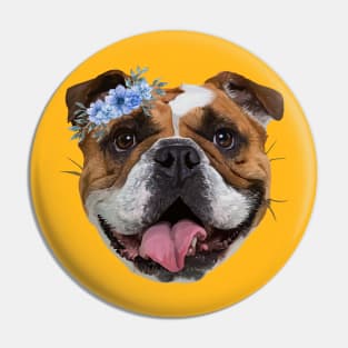 English Bulldog Pin