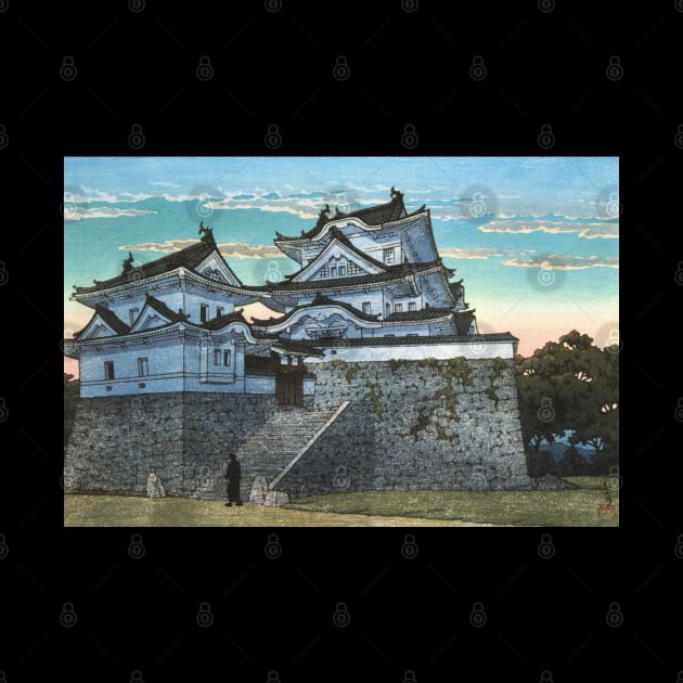 Hakuho Castle at Iga Ueno by Kawase Hasui by Takeda_Art