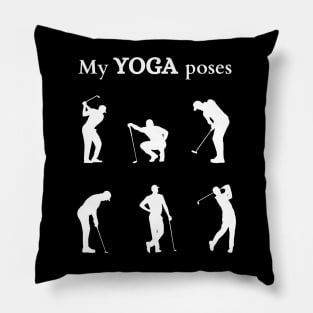 My Yoga Poses Pillow