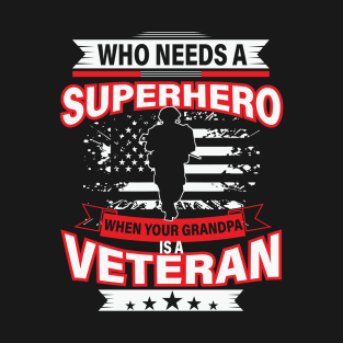 Superhero Veteran T-Shirt