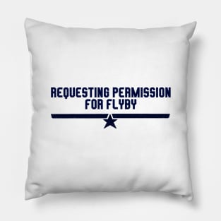 Requesting Permission for Flyby Pillow