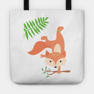 Little Dancing Fox Tote