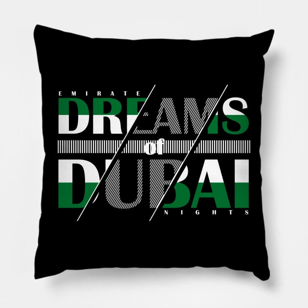 Dreams of Dubai Pillow by DreamsofDubai