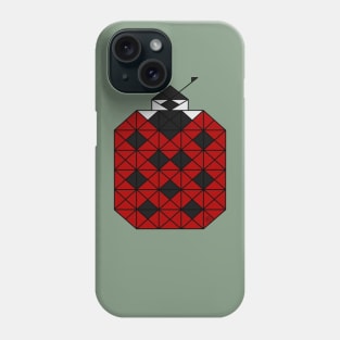 Ladybug - Geometric Abstract Phone Case