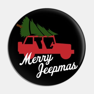 Merry Jeepmas! Red Pin