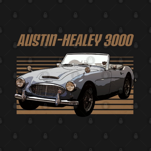 Austin-Healey 3000 1959 Awesome Automobile by NinaMcconnell