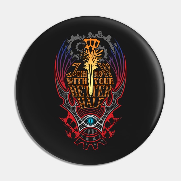 Vanitas' Ego Pin by Nijuukoo