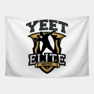 Yeet Elite Shotput Badge Track N Field Athlete Tapestry