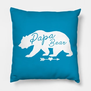 Papa Bear Gift Idea Pillow