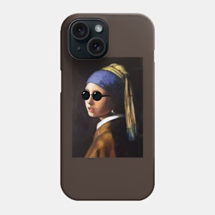 Girl with a pear earring Phone Case