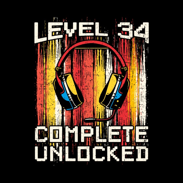 Level 34 complete unlocked by printedartings