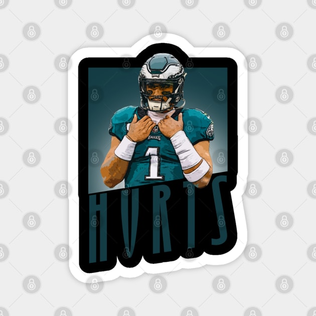 Jalen Hurts Magnet by islandersgraphics