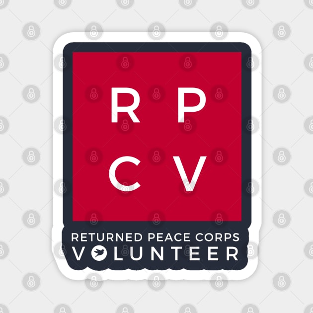 RPCVs - Returned Peace Corps Volunteer Magnet by e s p y