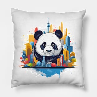Giant Panda Animal Beauty Nature Wildlife Discovery Pillow