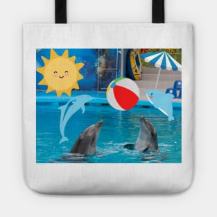 dolphin lover Tote