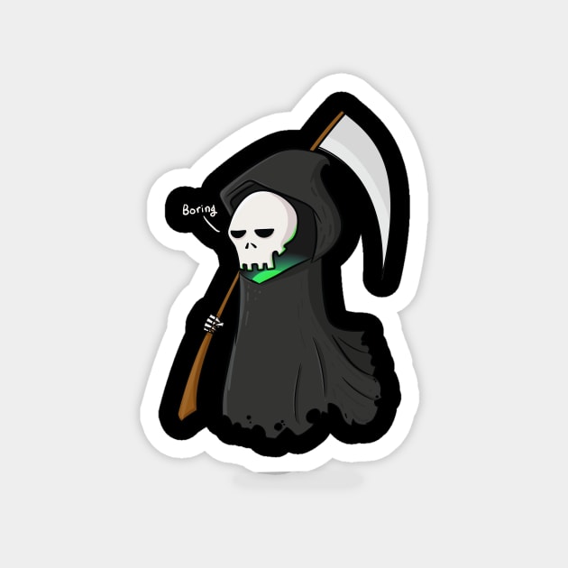 Cartoon Grimm Magnet by unrefinedgraphics