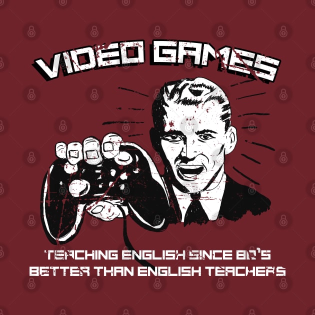 Videogames Teaching English by EddieBalevo