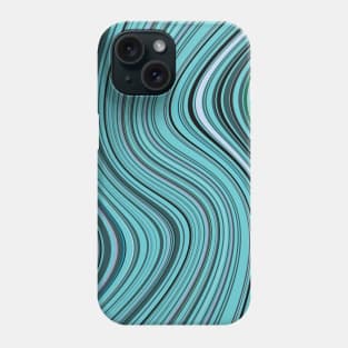 Flow - Teal Phone Case