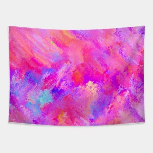 Vibrant Abstract Painting Tapestry