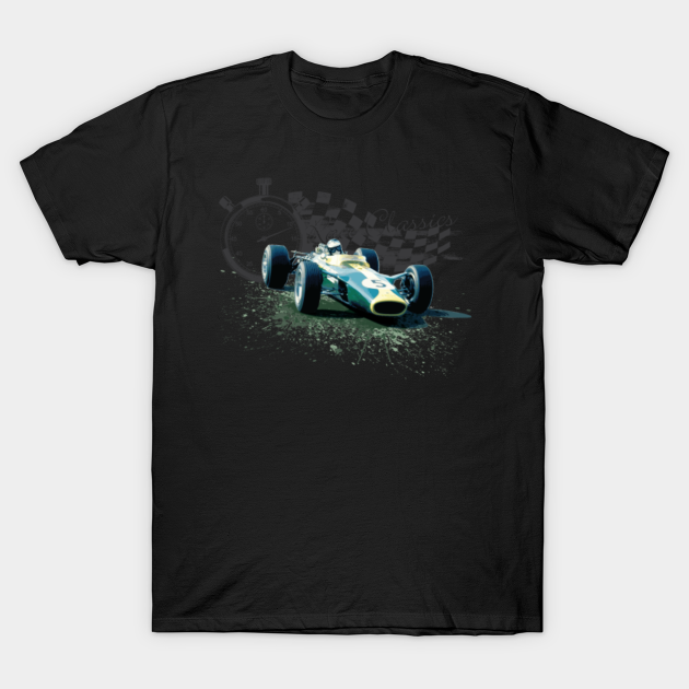 Retro Formula 1 T-Shirt - Jim Clark Lotus 49 Design - Jim Clark Lotus - T-Shirt