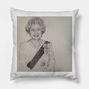 QUEEN ELIZABETH II Pillow