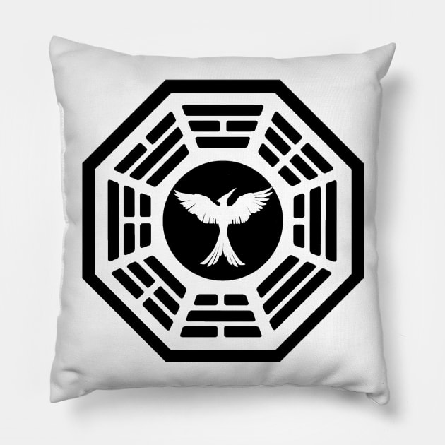 Dharma Station 13 - The Mockingjay Pillow by MrKlopapier