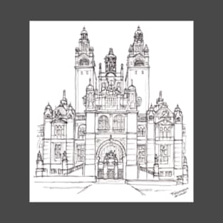 Kelvingrove Art Gallery Drawing T-Shirt